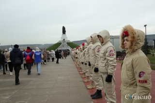 Торжественное открытие  мемориала Воину-освободителю в г.Кемерове