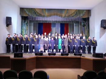 Торжественное посвящение в КАДЕТЫ учащихся 10 класса Малосалаирской школы