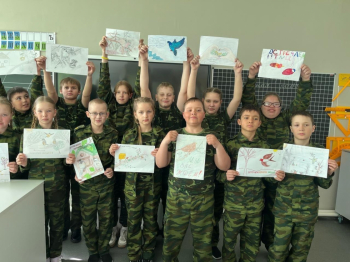 Участие в конкурсе листовок «Встречаем пернатых друзей!» в рамках муниципального этапа областной экологической акции «Птицеград»