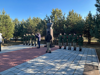 Кадеты Малосалаирской школы участвуют в мероприятии по обновлению Телеутского этнопарка «Шан Туу Jерим» в д. Шанда при поддержке компании «ЕВРАЗ»